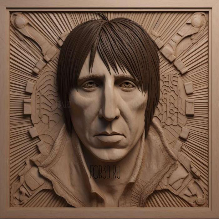 trent reznor 2 stl model for CNC